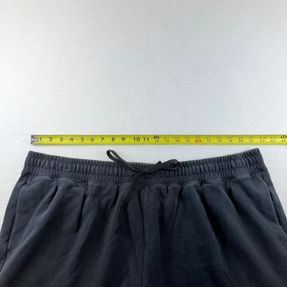 Jordan Flight Essentials Mens 3X Washed‎ Black Fleece Sweatshorts DA9826-010